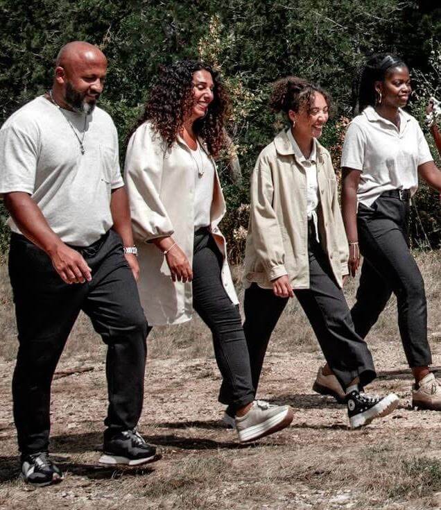 Les membres fondateurs du groupe Gospel Fusion